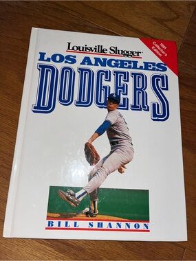 Los Angeles Dodgers Louisville Slugger Collectors Edition Hardcover Book As pic